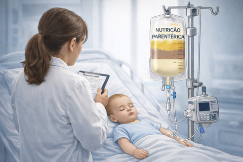 A importância da Nutrição Clínica por via Parentérica na Doença Metabólica: um caso  clínico pediátrico