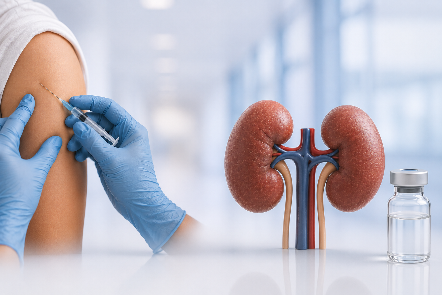 A vacinação do adulto na doença renal crónica e no transplante renal